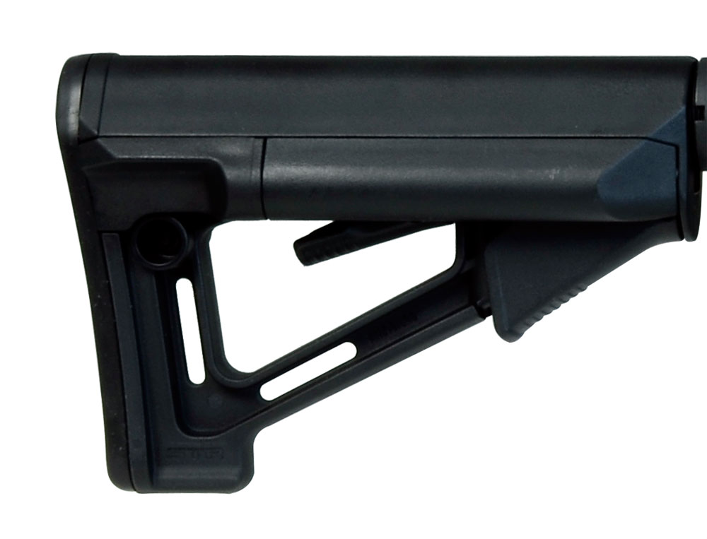 Christensen Arms CA-10 tungsten receiver, carbon wrap 308, 16 inch bbl, Magpul STR stock, one 20 rou