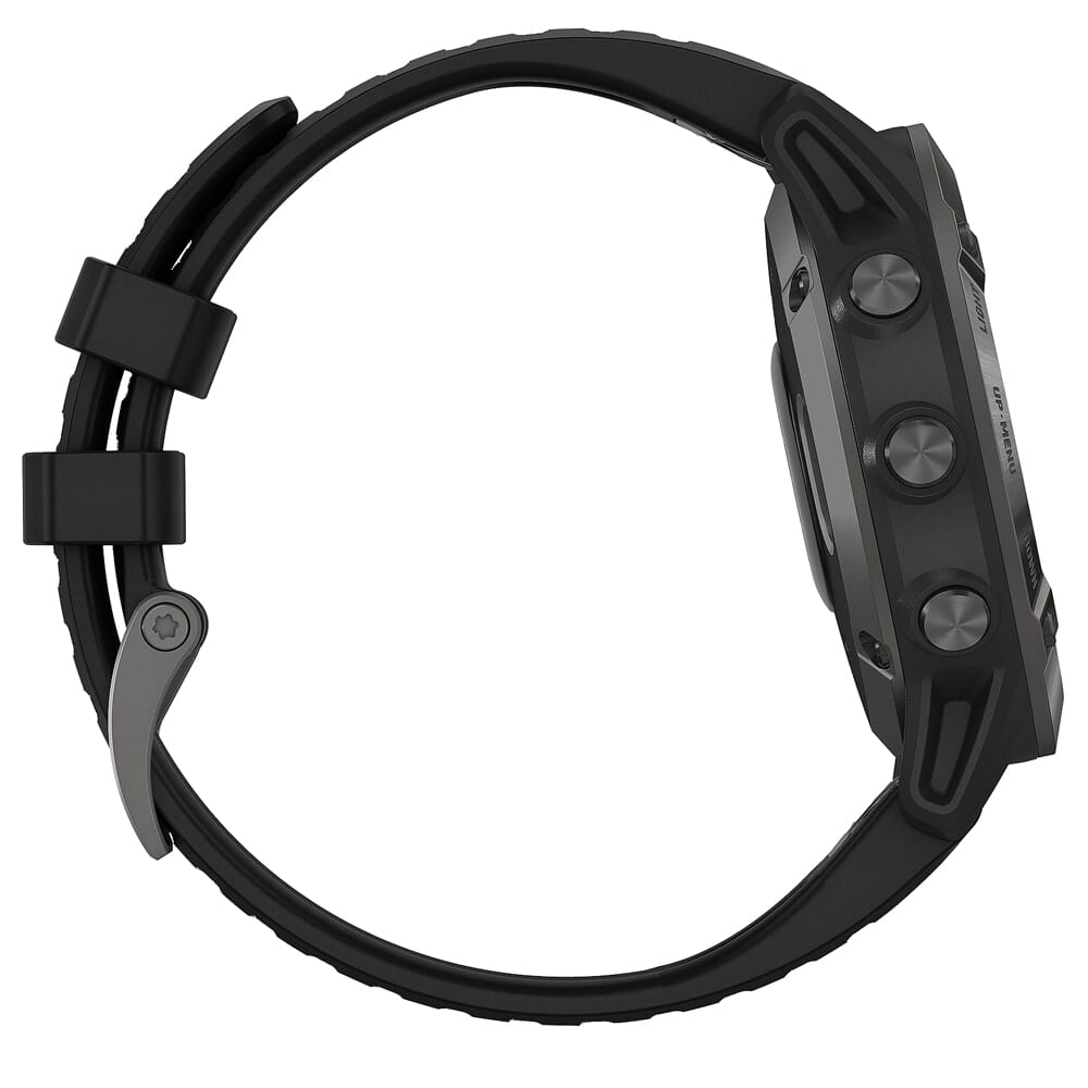 Garmin fenix 6 Sapphire Gray w/Black Band Smartwatch 010-02158-10