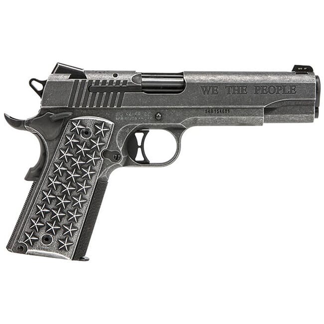 Sig Sauer 1911 45 ACP 5" We the People Distressed SAO 7rd 1911T-45-WTP
