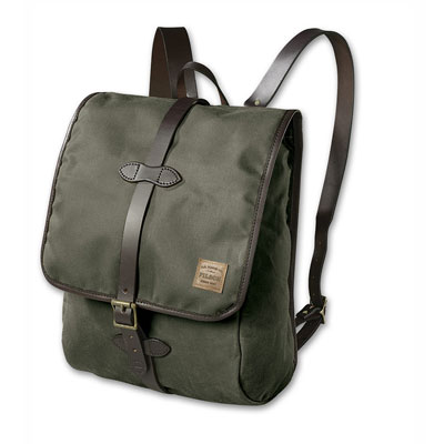 Filson Tin Cloth Otter Green Backpack FIL-70017-OT