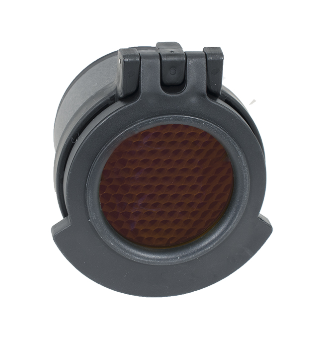 Tenebraex Amber cover w/Anti reflection device 50mm Objective - Fits NF, Bushnell Tactical, IOR 4-14/6-24 50NFCC-ACA 50NFCC-ACA