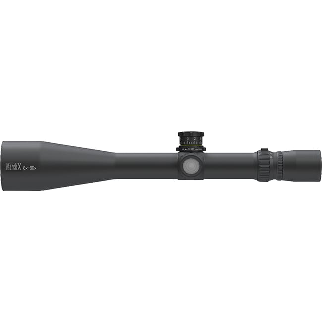 March X Tactical 8-80x56mm MTR-4 Reticle 1/8MOA Illuminated Riflescope D80V56TI-MTR-4-800245