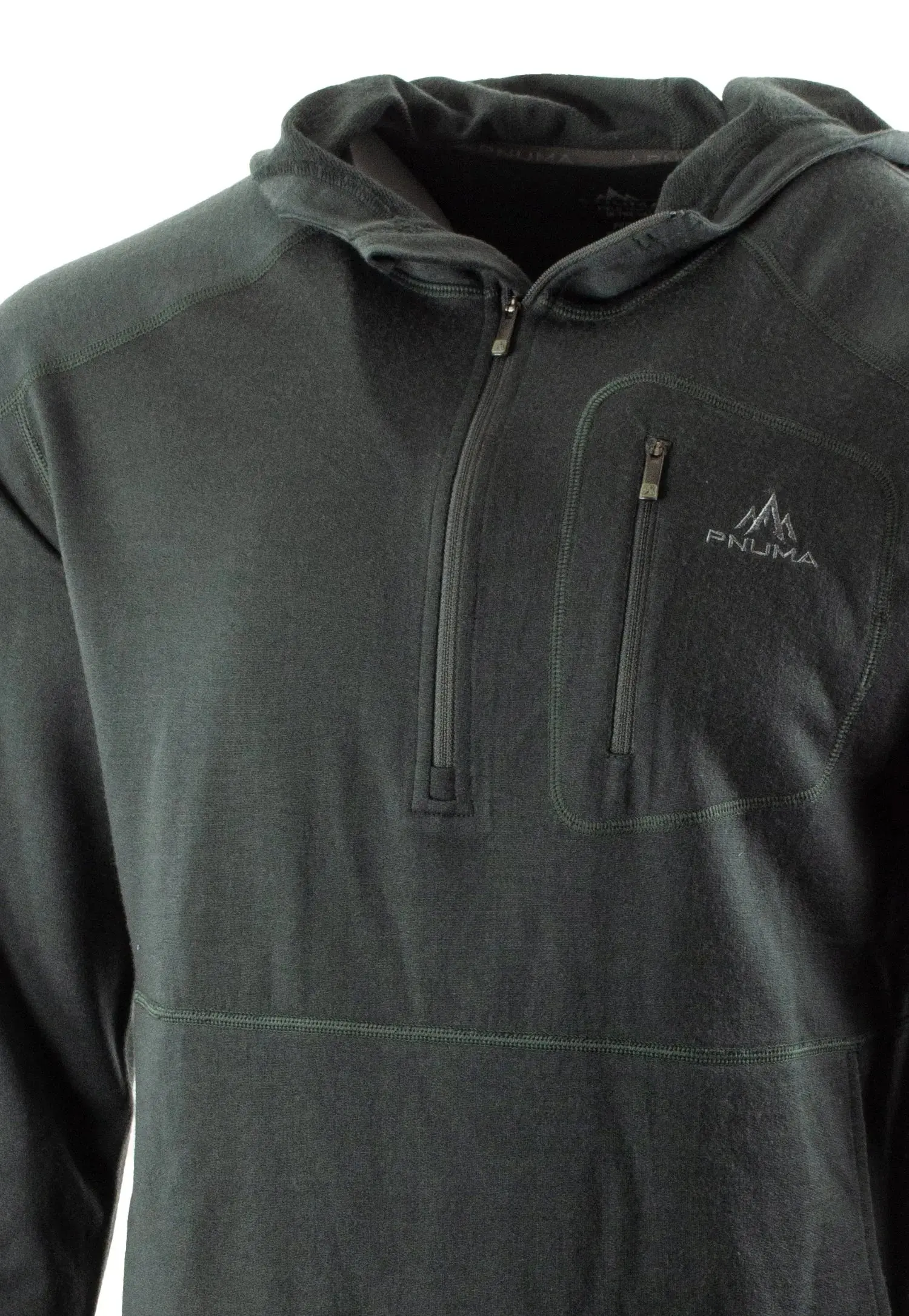 Pnuma Outdoors Merino Gunnison Hoodie, Beluga Color XL GU-HD-BE-XL