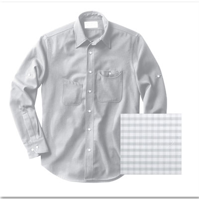Filson Mens XS Grey Scout Shirt 10387-YG