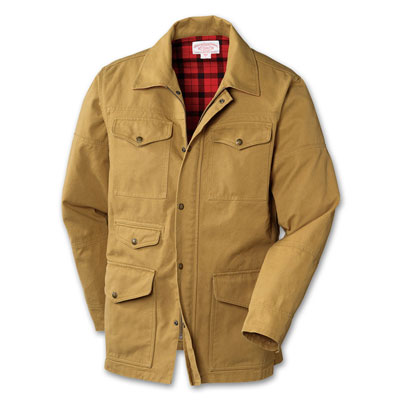 Filson MD Dark Tan X-Long Barn Coat 10233