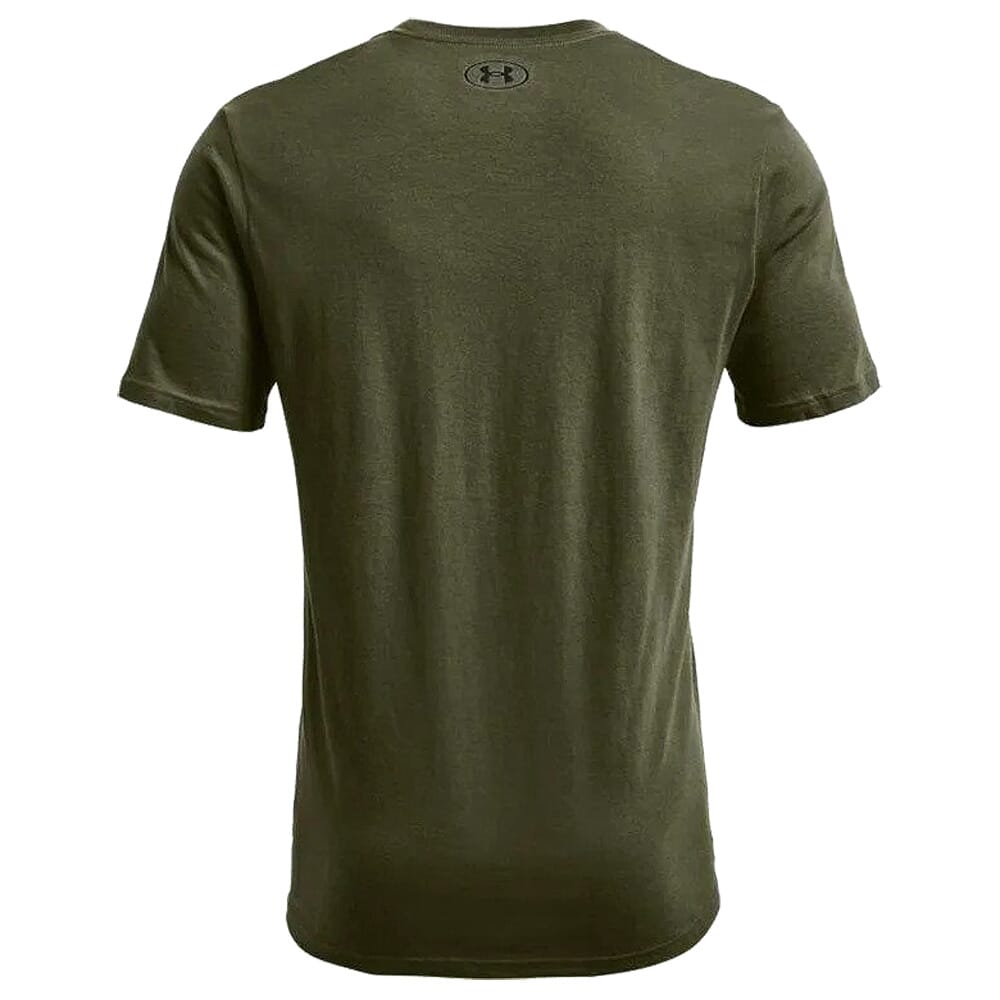 Under Armour Antler Hunt Icon Short Sleeve Tee Marine OD Green/Black XXL 1366014-390006
