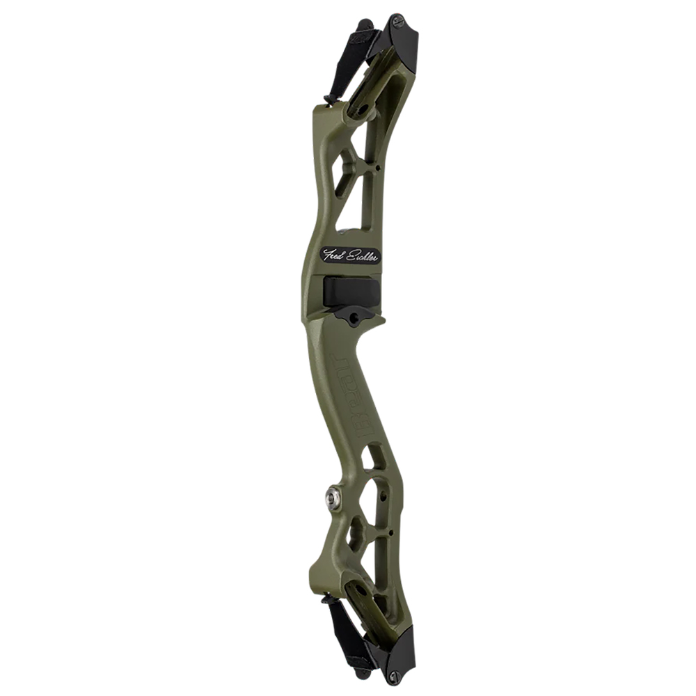 Bear Archery Fred Eichler Signature Series Riser LH Olive Green PC Traditional Bow A23FEEGL