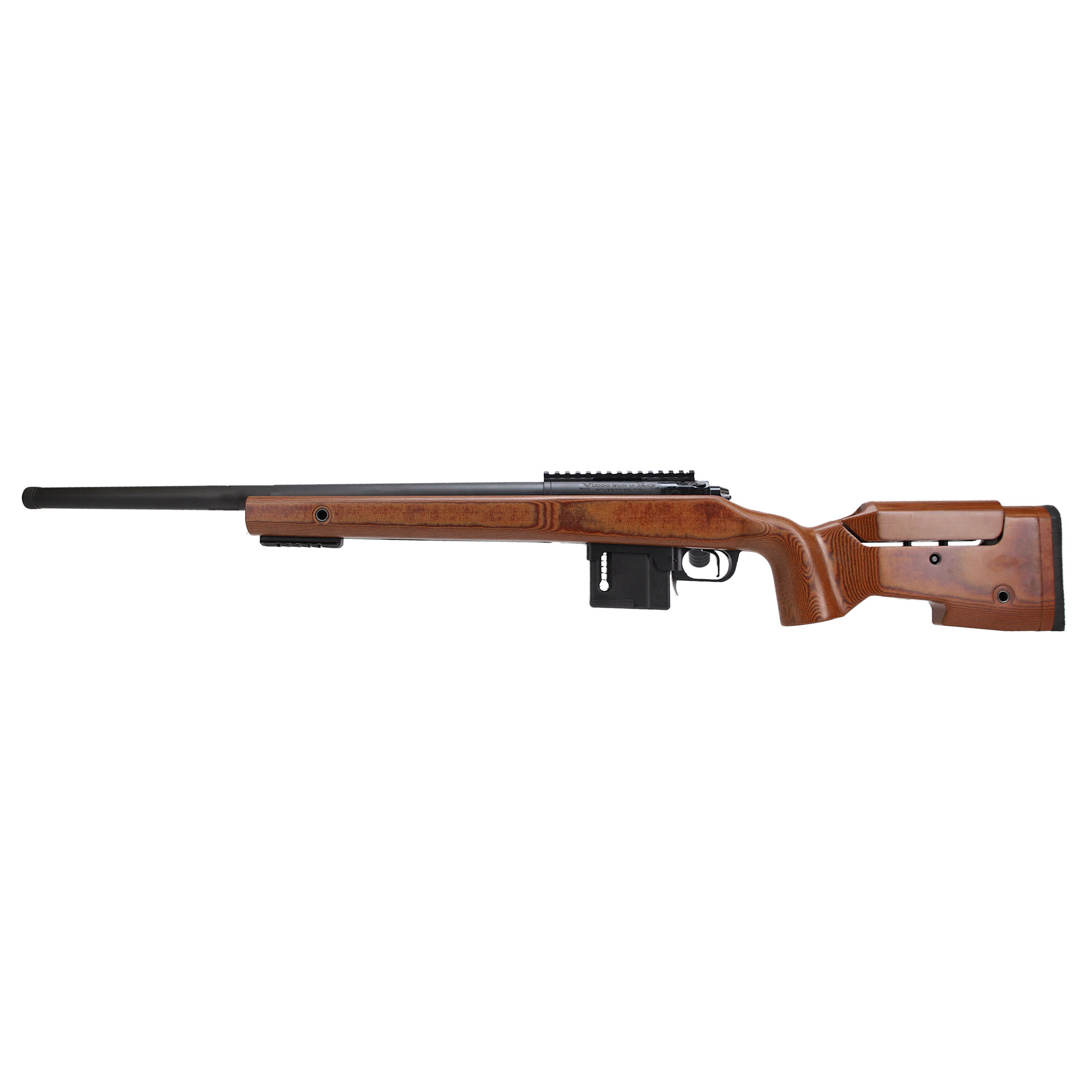 Vudoo Gun Works Gen2 RH 22LR 22&quot; Bart MTU 1/2-28 20MOA TT Primary Foundation Exodus Light-w/Bag Hook FRI-22LR-G2-MTU22T-FEN