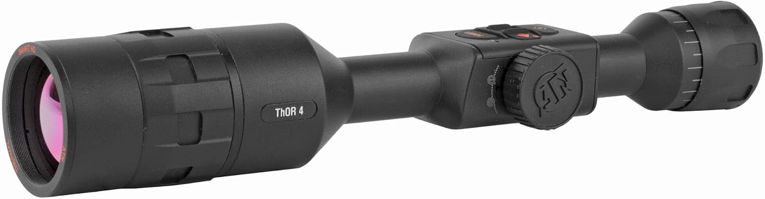 ATN ThOR-4 640 4-40X 75mm Thermal Smart HD Rifle Scope TIWST4644A