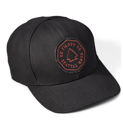 Filson Logger Cap Black FCO-015345 FIL-31004-Black-