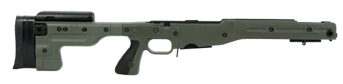 AICS AT M700 1.5 .223 Green Stock 26708GR