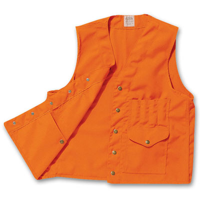 Filson 36 Blaze Orange Cruiser Vest FIL-10062-BZ