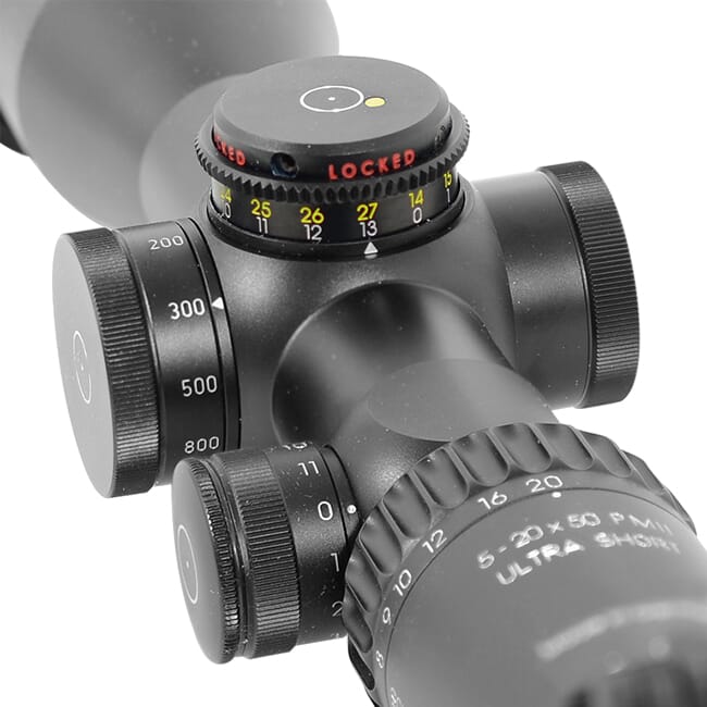 Schmidt Bender 5-20x50 PM II Ultra Short LP TReMoR3 1cm cw DT35 MTC LT / Riflescope 673-911-542-F2-E9