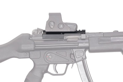 MP5 Low Profile Mount Supports NV Tandem Operation (No Iron Sights) 9-BT-21262