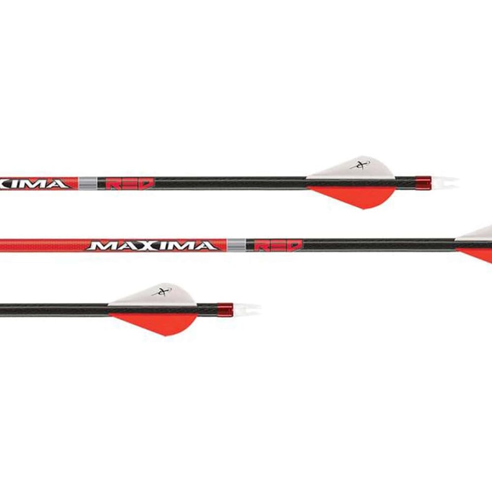 Carbon Express Maxima RED .350 Arrows 6pk 50754