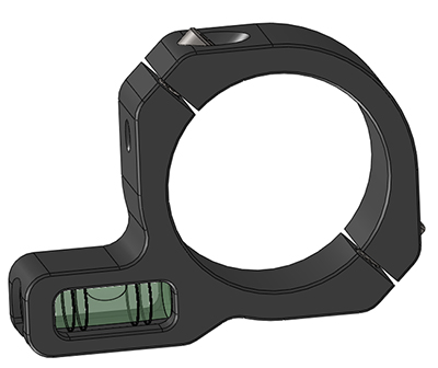 TRT Tactical Scope level, ring mounted, for 1" scope 50-596 50-596