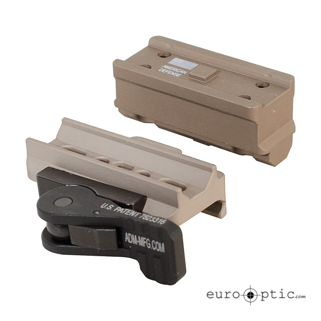 ADM Aimpoint AD-B2-T1 Tac Lever FDE Mount w/ SOCOM Riser