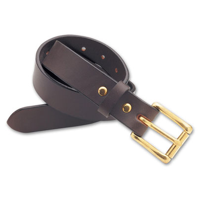 Filson 28 Brown 1" Leather Belt 63204