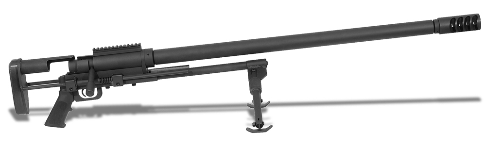 Noreen .50 BMG ULR Rifle - Cerakote Black. MPN 153-SB