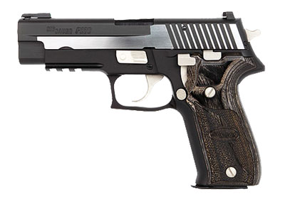 EQUINOX, 2-Tone Polished Nitron Finish, TRUGLO TFO Front, SLITE Rear Night Sights, Wood Grips E26R-40-EQ