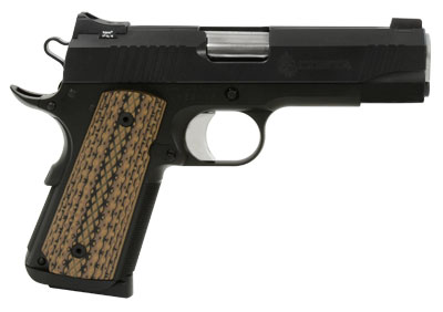 Chris Costa Compact 1911 .45 ACP 4.25? Barrel, new recoil system, tri-cut slide top, fiber optic fro NH-CostaCompact