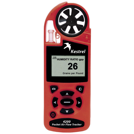 Kestrel 4200 Bluetooth Climate Airfloor Meter 0842B