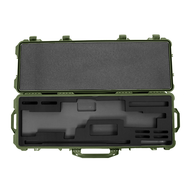 Pelican custom hard case for Desert Tech SRS OD Green - Desert Tech