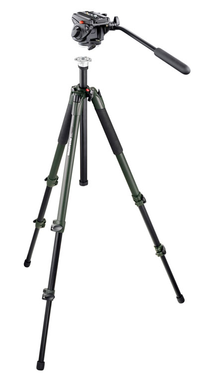 Manfrotto Tripod and Fluid Head 701HDV,055XV