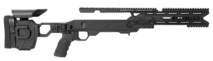 Cadex Dual Strike McMillan Tac 50 Chassis Black STKDL-MCM-RH-50-BLK
