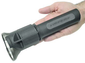Surefire Dominator 10X Black Rechargable Flashligh