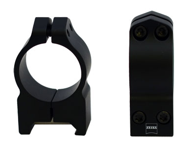 Zeiss Victory Weaver Style 1" Perma Attached Med 201M Scope Ring Set 000000-0490-092