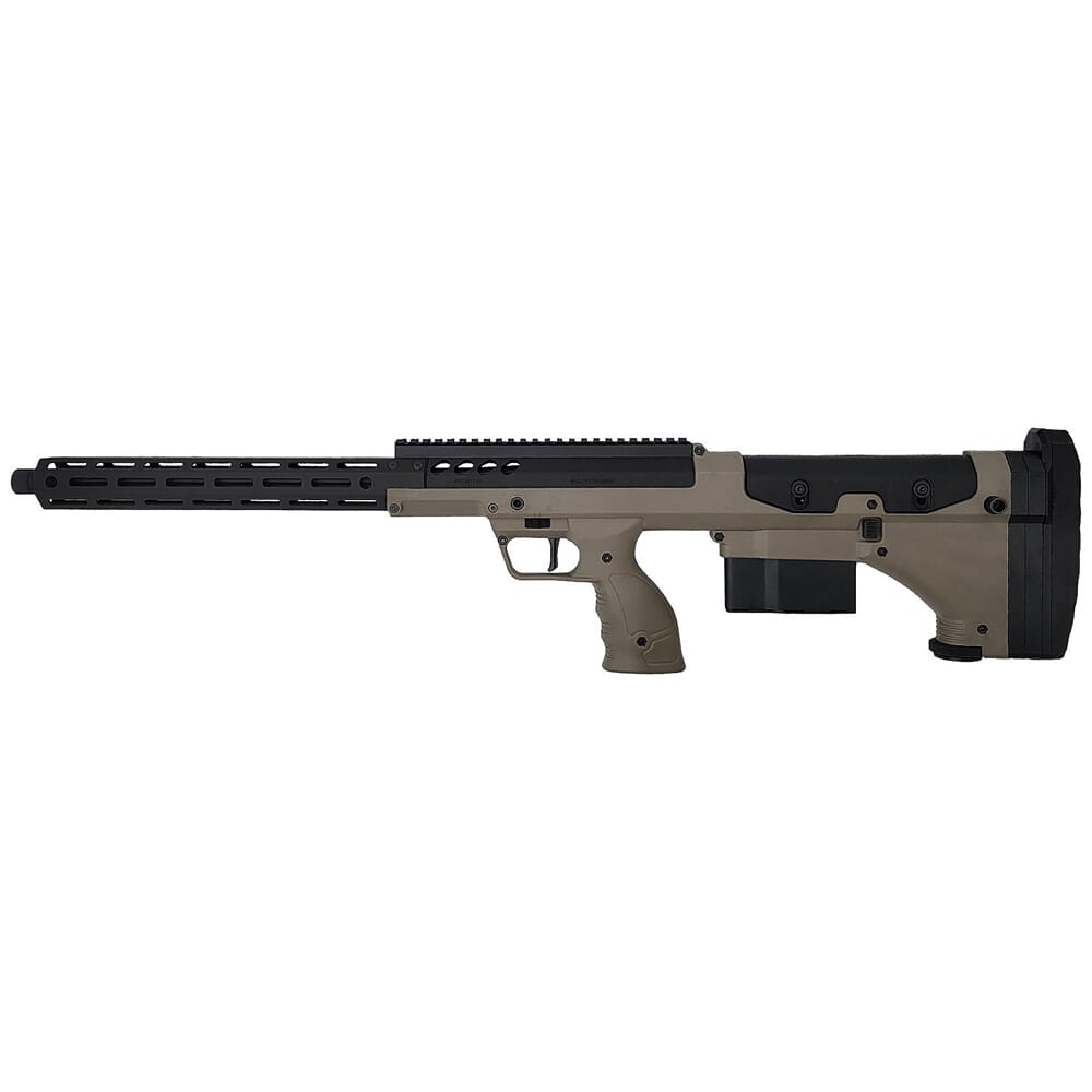 Desert Tech SRSA2 Standard .308 Win 22" 1:11" 5/8x24" Bbl 6rd Black/FDE Bolt-Action Rifle SRS-RF-S-C22R-BF