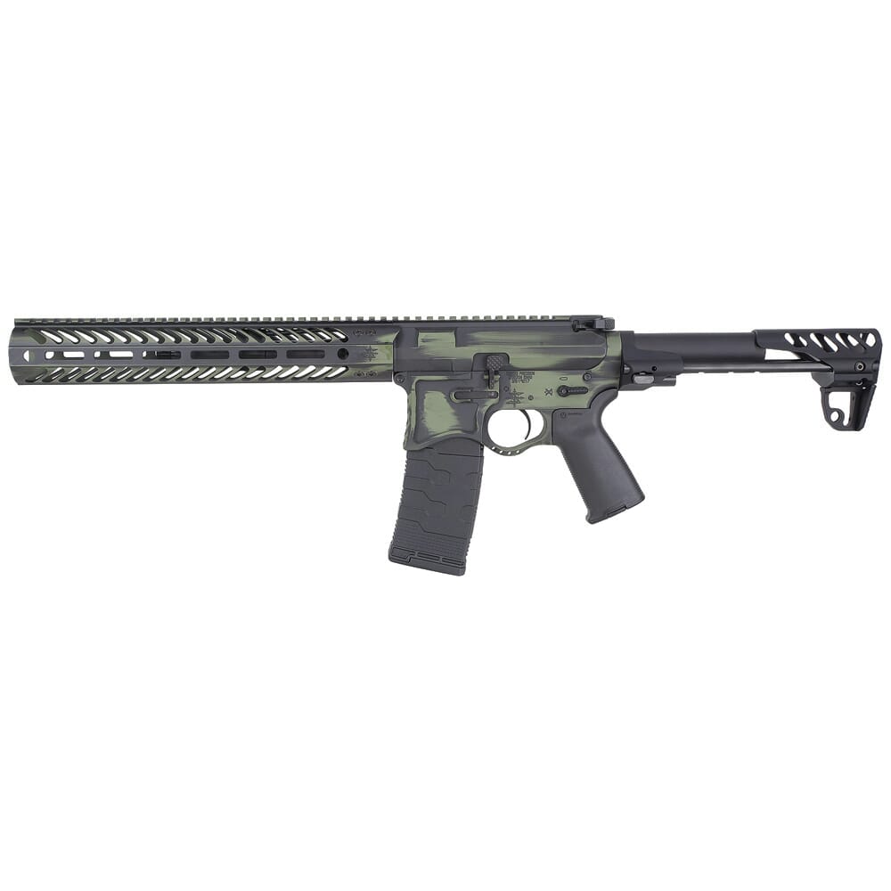 Seekins Precision SBR8 .300 Blackout 8" 1:7" 5/8"x24 TPI Bbl BW OD Green Short Barrel Rifle w/12" M-LOK Handguard 0011300041-ODGBW