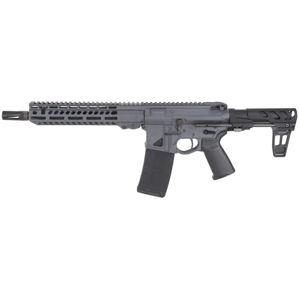 Seekins Precision CQ PDP .223 Wylde 10.5" 1:8" 1/2"x28 TPI Bbl Sniper Grey Pistol 0011300099-SGY
