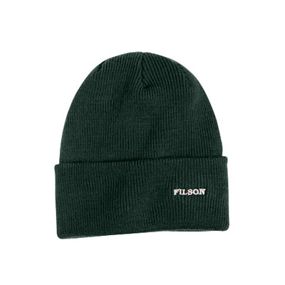 Filson Green Wool Cuff Cap 60198
