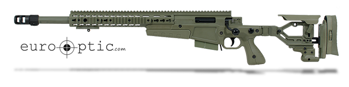 Accuracy International AX 308 Green chassis 20 inch barrel std brake - small firing pin Left Hand A-XS308WNGR20SM-LH