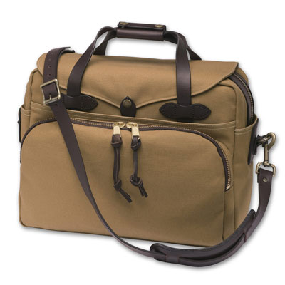 Filson Padded Computer Bag DarkTan FCO-021308 FIL-70258-DarkTan-
