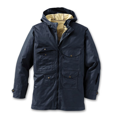 Filson XS Navy/Tan Redwood Zip Anorak FIL-10421-NT