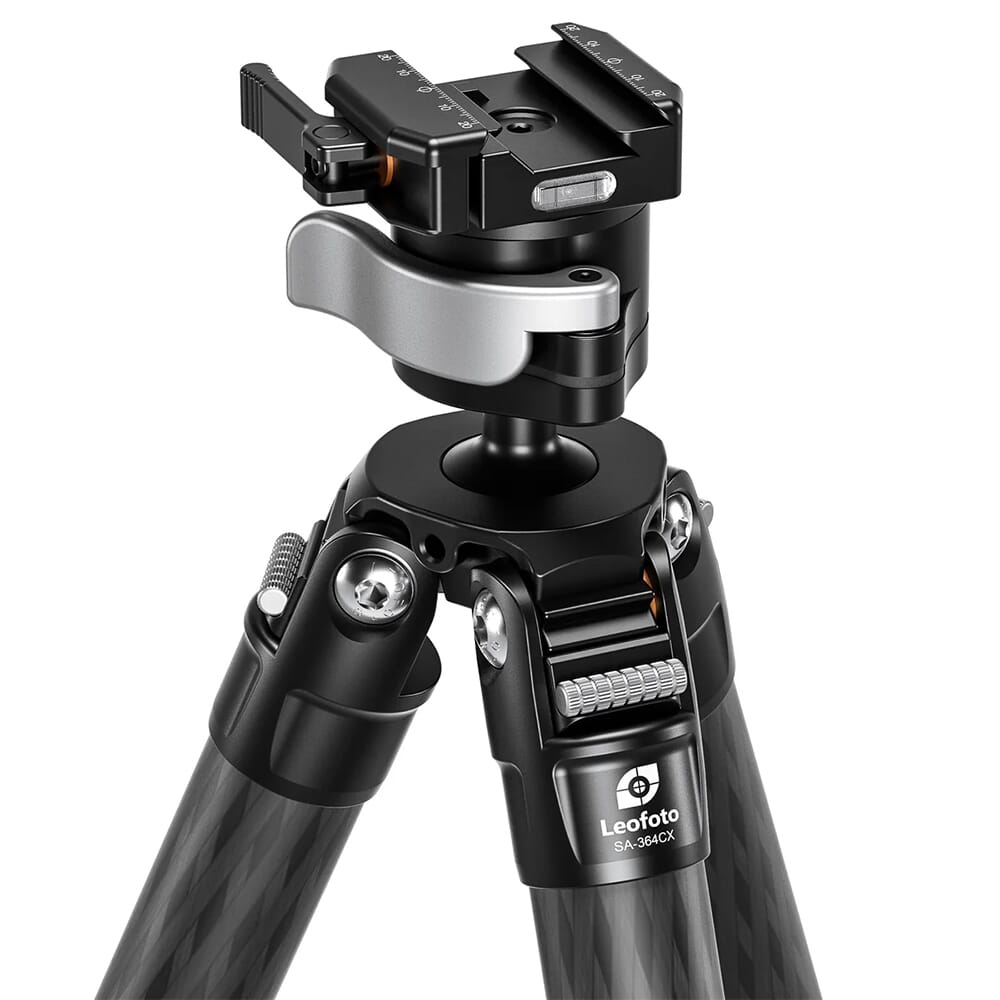 Leofoto SA Series SA-324CX Tapered SOAR Rifle Tripod w/MA-40X Ball Head SA-324CX+MA-40X