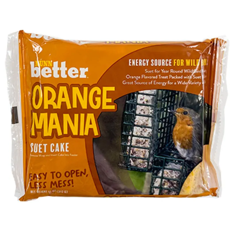 Orange Mania Suet Cake