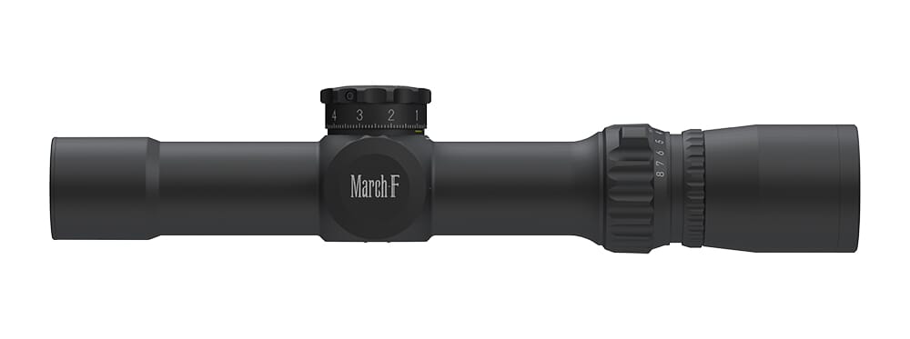 March F Tactical 1-8x24 FMC-1 Reticle 0.1MIL FFP Riflescope D8V24FML