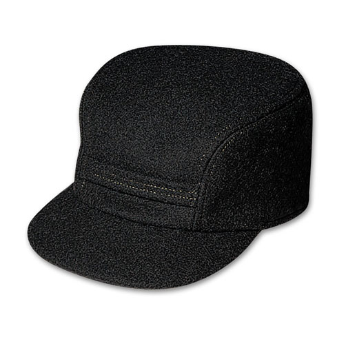 Filson XL Black Mackinaw Cap 60040