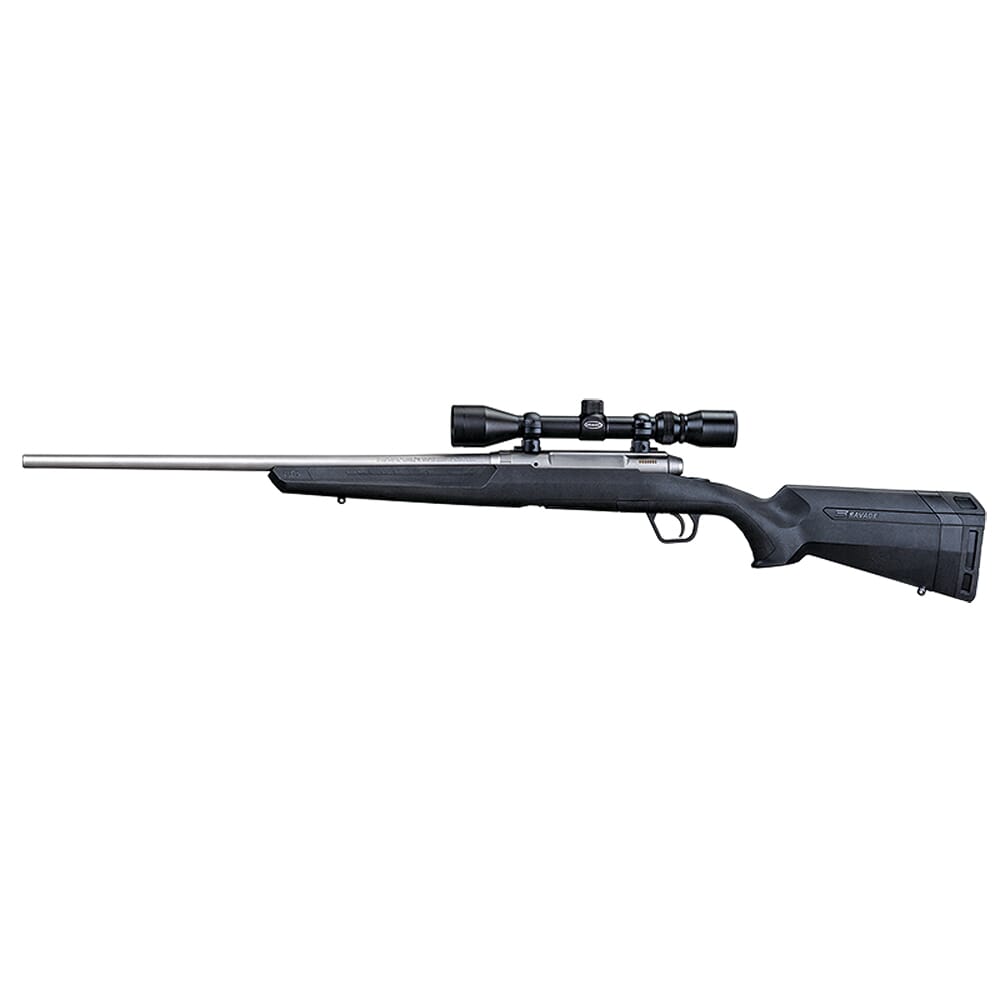 Savage Arms AXIS XP Stainless .243 Win 22" 1:9.3" Bbl Black BA Rifle w/Weaver 3-9x40mm Scope & (1) 4rd Mag 57288
