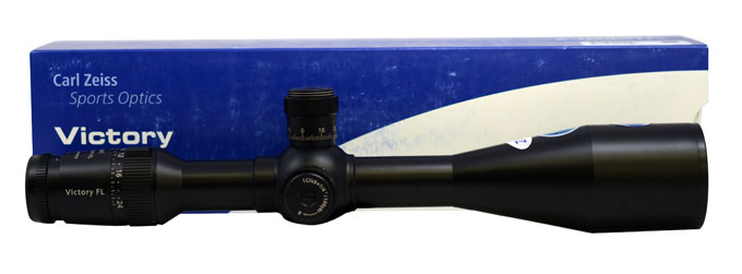 Zeiss Victory Diavari 6-24x56mm T* FL #73 Rapid-Z 1000 ASV Demo Riflescope 521774-9973-000 - Ring/Usage Marks, No Lens Cover DC377