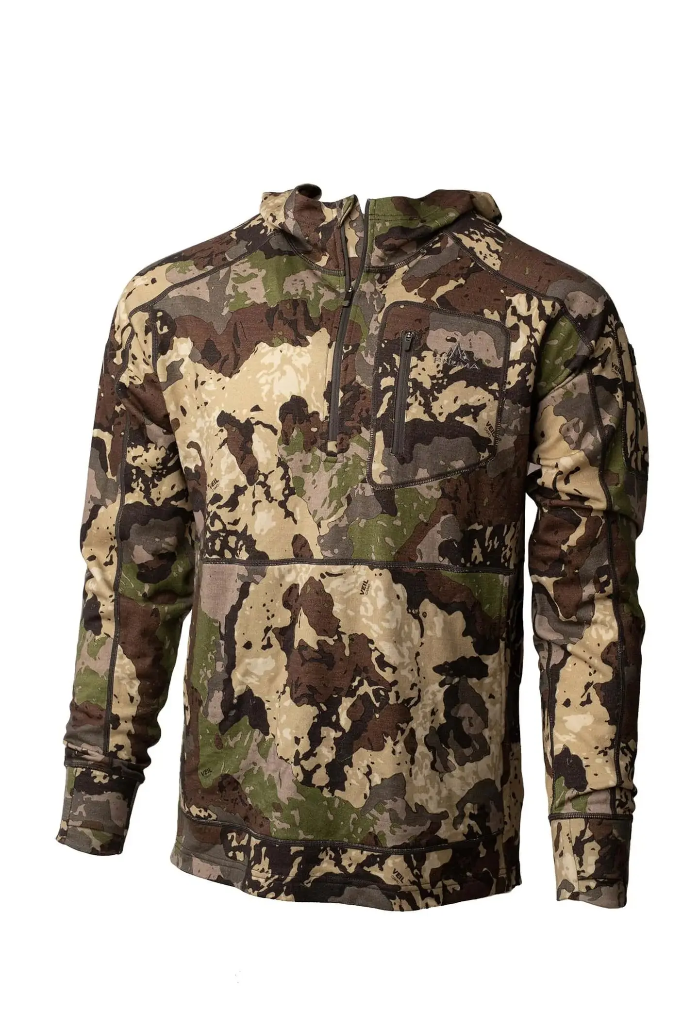 Pnuma Outdoors Merino Wool Gunnison Hoodie Caza P905C