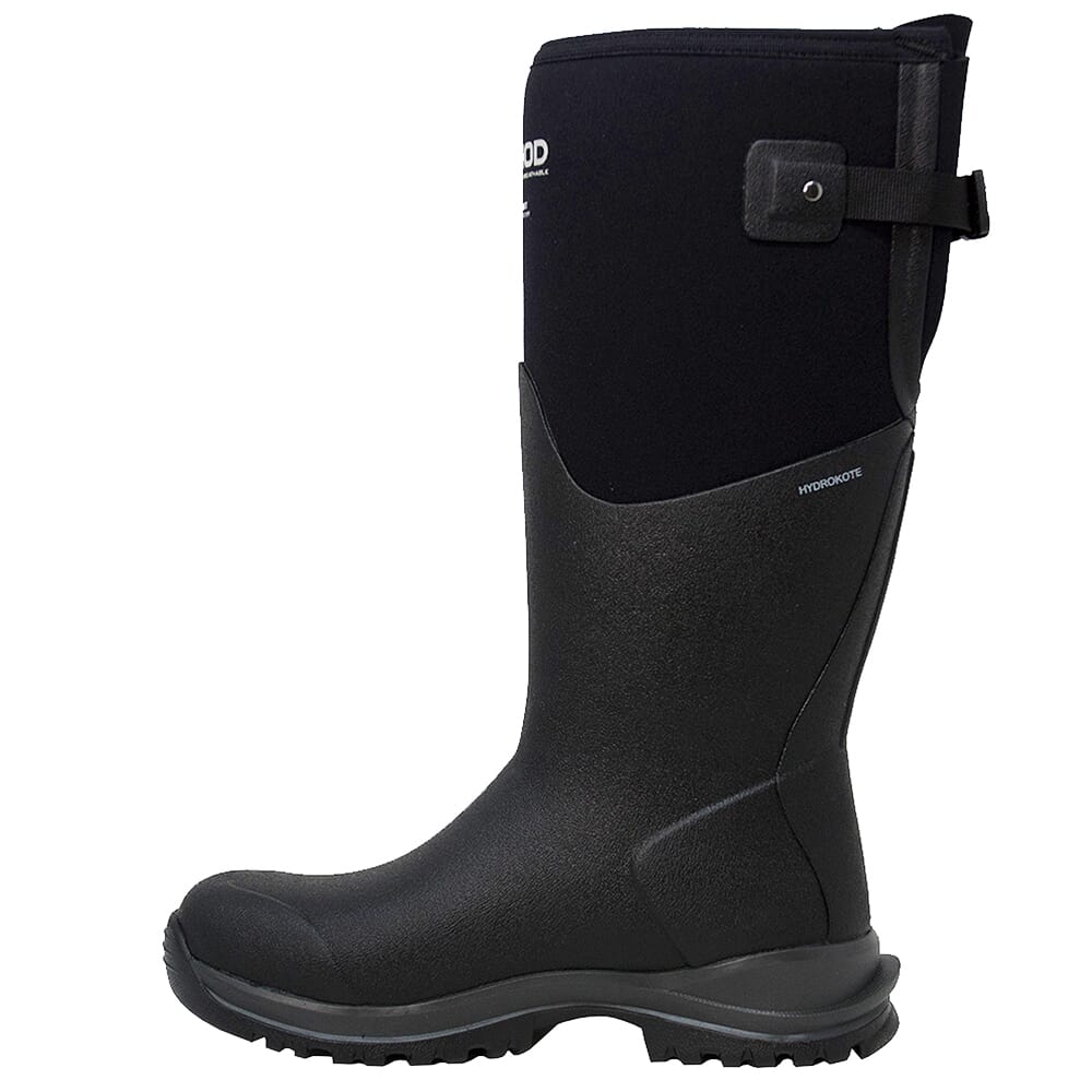 Dryshod Legend MXT Gusset Boots Black/Grey MXT Cupped Outsole (LGXG-WH-BK-W)