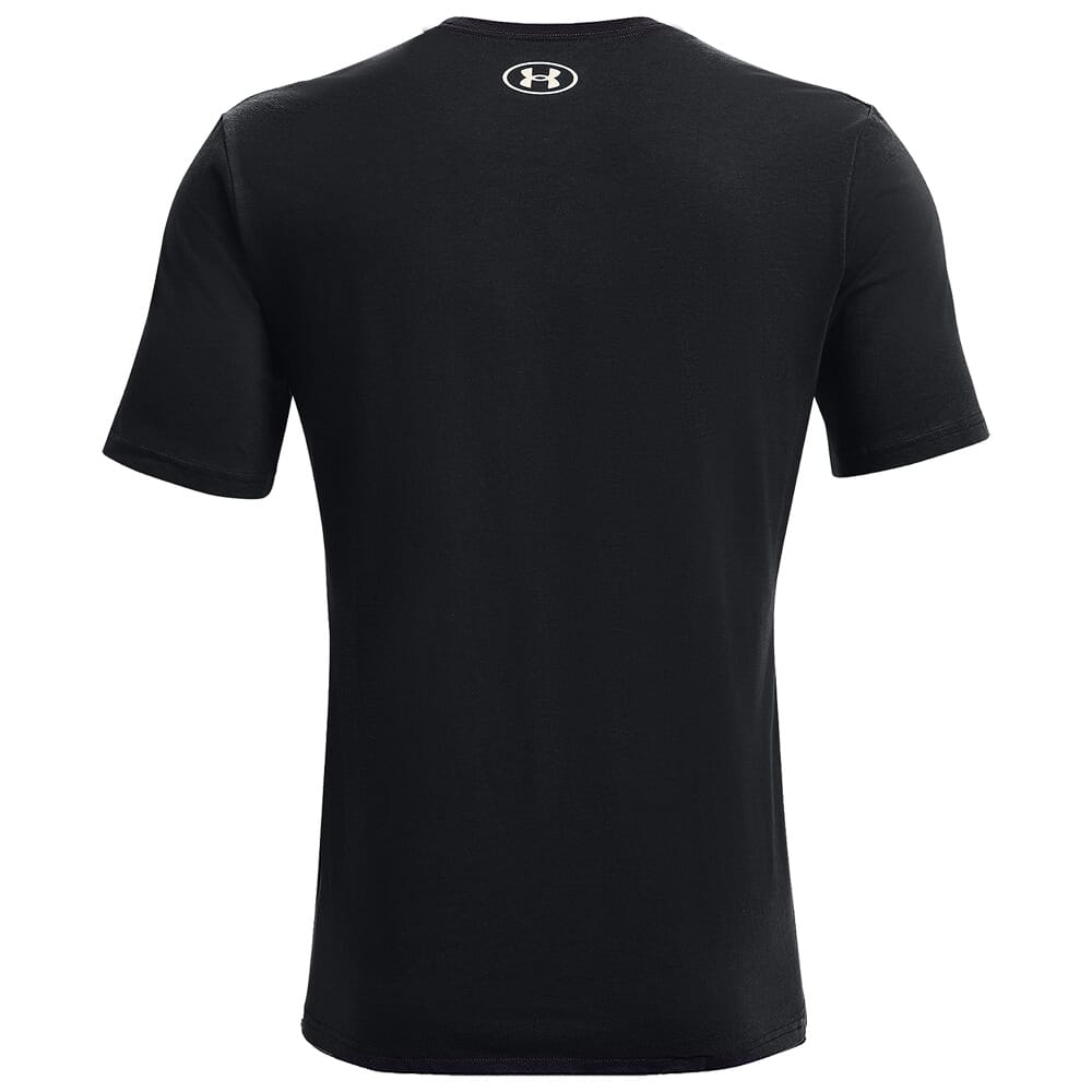 Under Armour Antler Logo Short Sleeve Tee Black/UA Barren Camo XXLT 1366017-001011