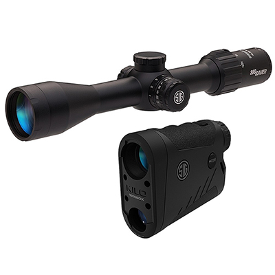 SIG Sauer BDX Combo Kit, Kilo1800BDX LRF and Sierra3BDX Rifle Scope 4.5-14x44mm SOK18BDX01