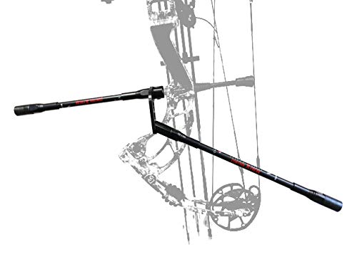 Conquest Archery Associates CF Hunter Bars W/ Smac CF .500 Matte Black 6&quot;/8&quot; Kit (RH) 26983