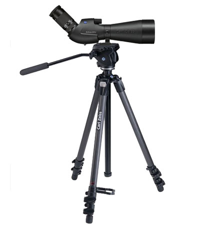 Zeiss DiaScope 85 T* FL Angled Spotting Scope w/Variable 20-75x Eyepiece & Carbon Tripod 000000-1900-633